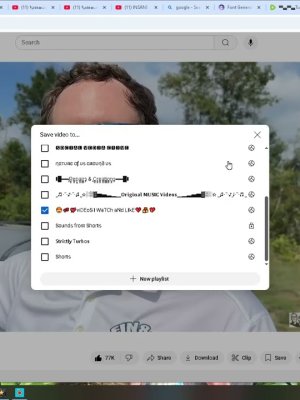 youtube says I can’t share videos on my playlist